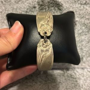 Vintage 50’s Daffodil Silverware Bracelet